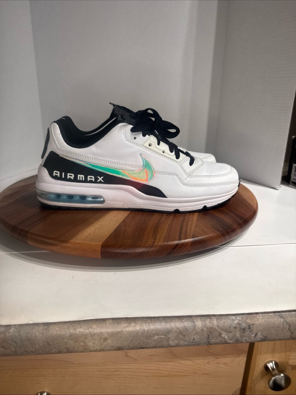 Nike Air Max LTD 3 White Blue Gaze Turquoise Men’s Size 12 shoes CI5875-100